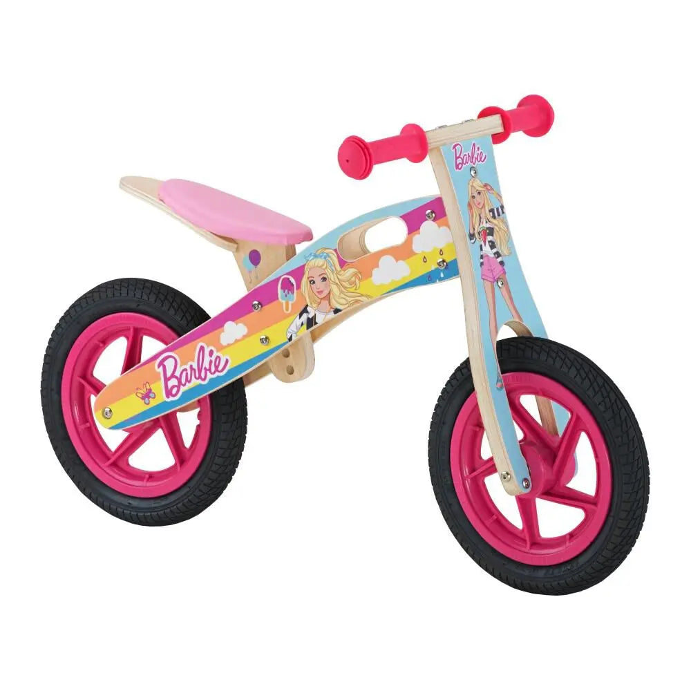 BARBIE BICICLETA MADERA FUCSIA / CELESTE - Bianchi Store