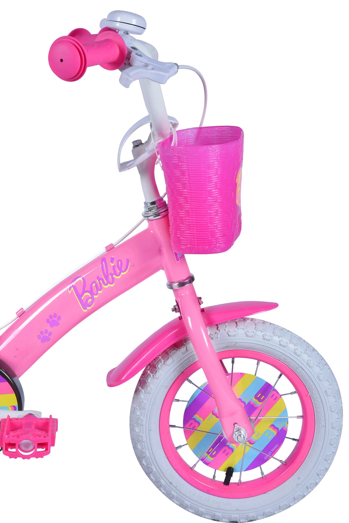 BICICLETA BARBIE 12 ROSADO - Bianchi Store