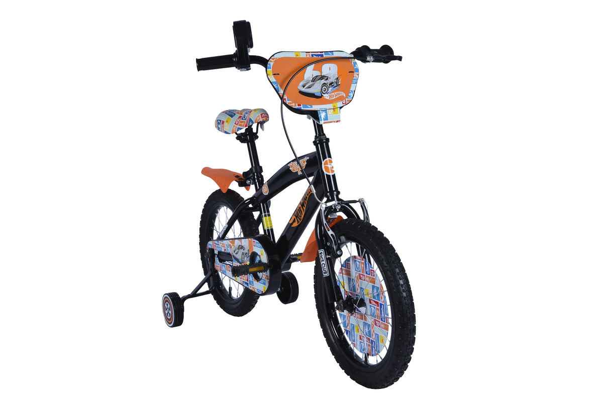 BICICLETA HOTWHEELS 16 NEGRO - Bianchi Store