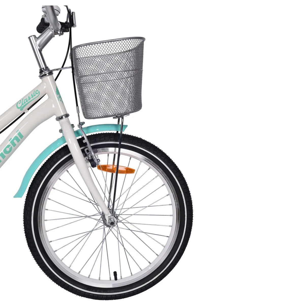 BICICLETA BIANCHI CLASSIC 20 GIRL BLANCO / CALIPSO - Bianchi Store
