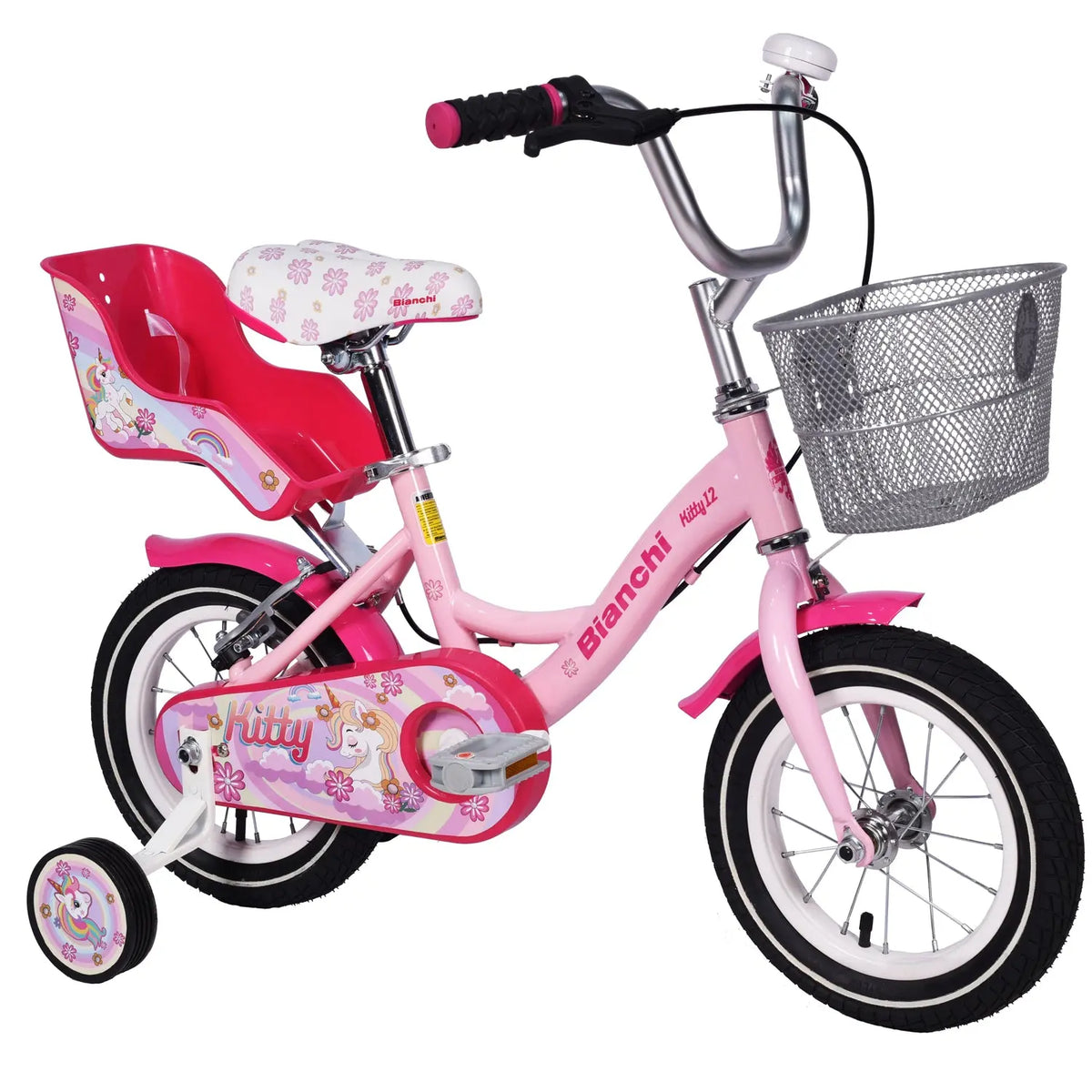 BICICLETA BIANCHI KITTY 12 ROSADO - Bianchi Store