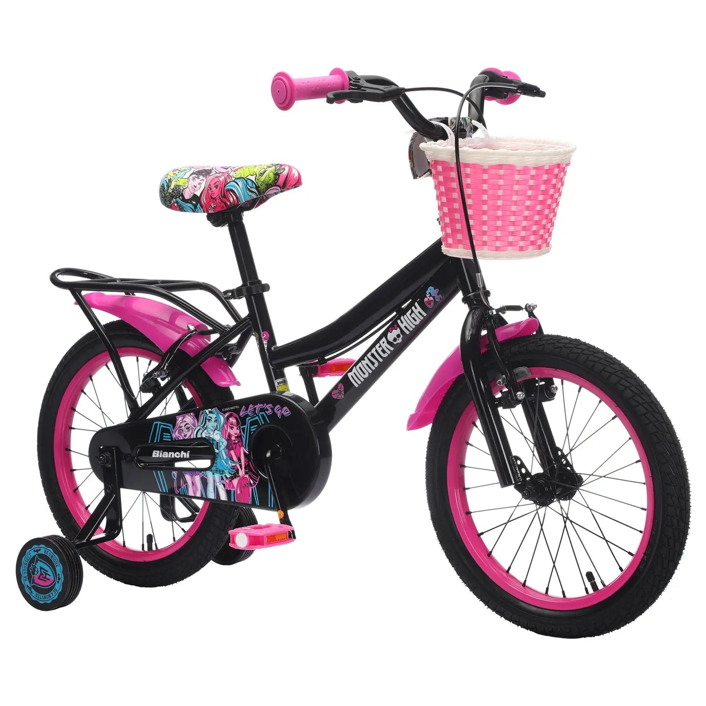 BICICLETA MONSTER HIGH 16 NEGRO - Bianchi Store