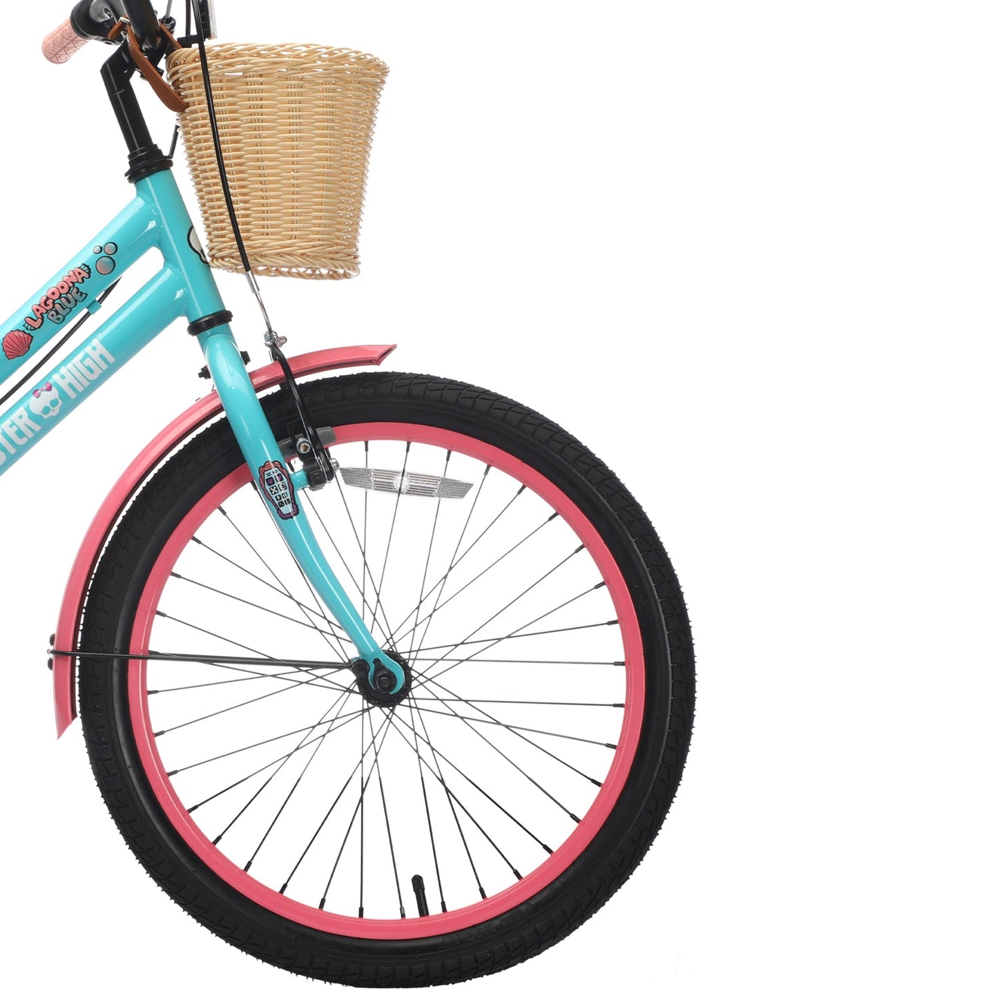 BICICLETA MONSTER HIGH 20 CELESTE Bianchi