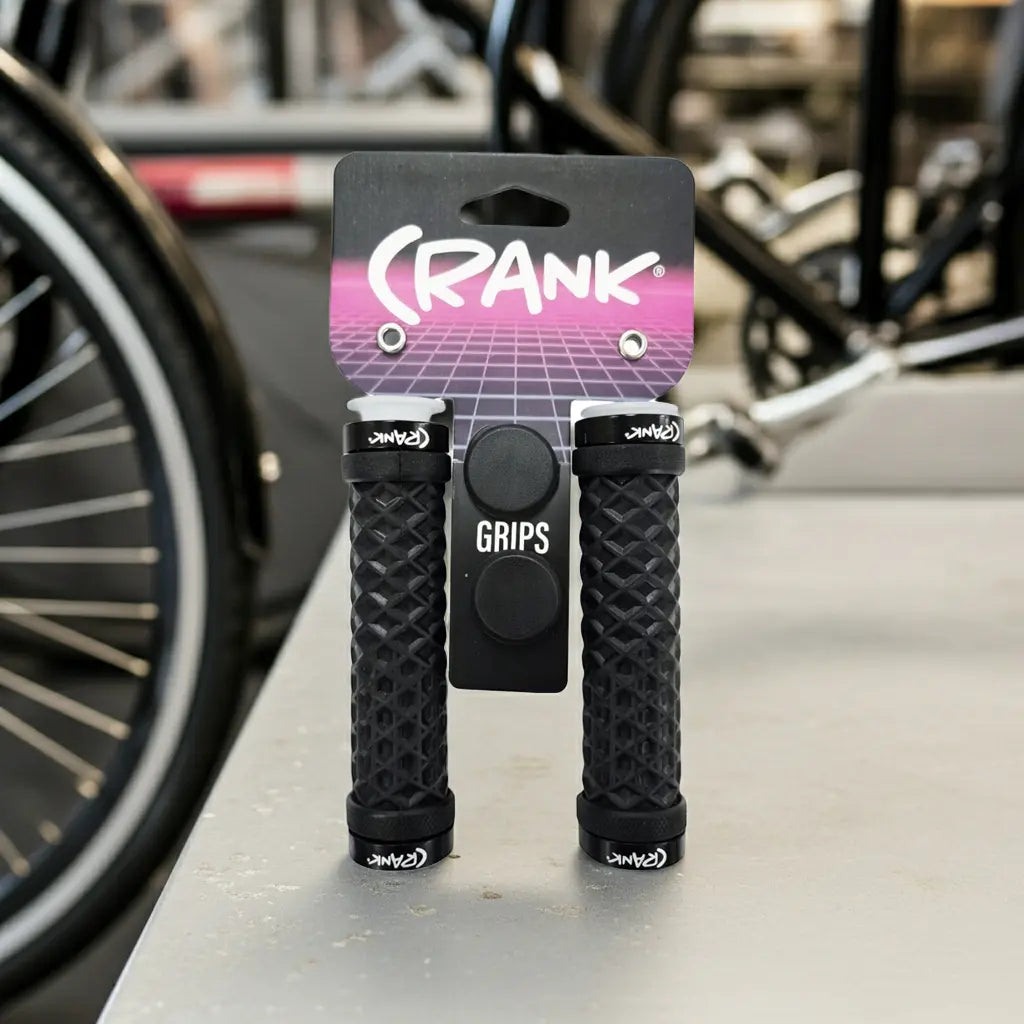 PUÑO CRANK LOCK ON 130MM BLACK - Bianchi Store