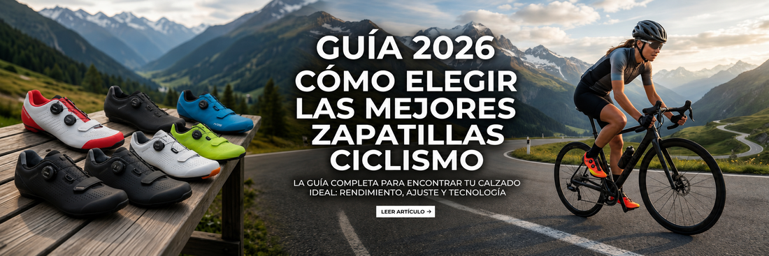 Guía 2026: Cómo elegir las mejores zapatillas ciclismo