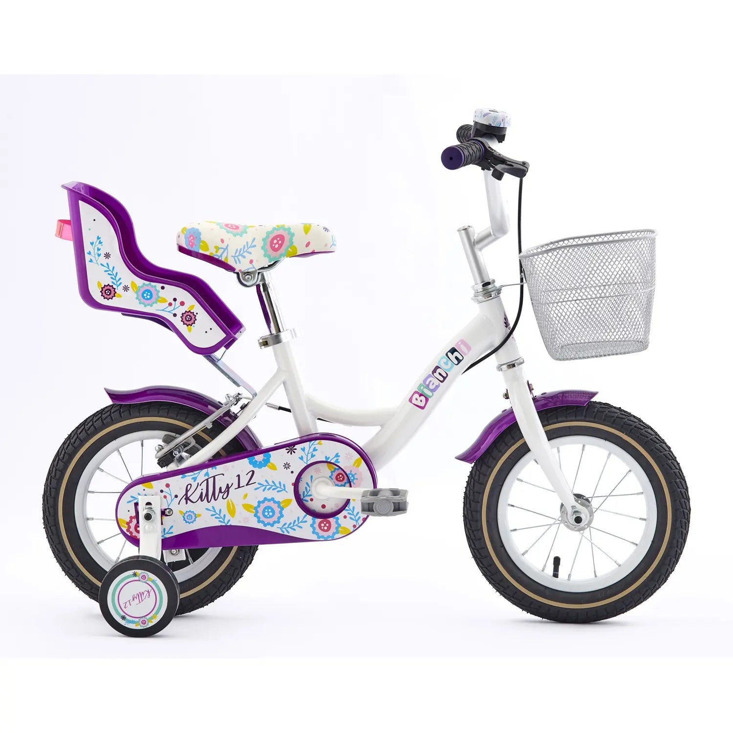 BICICLETA BIANCHI KITTY 12 BLANCO / LILA Bianchi