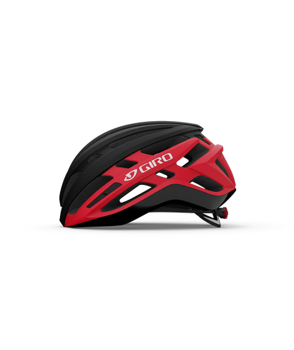 CASCO GIRO AGILIS MATE BLACK BRIGHT RED - Bianchi Store