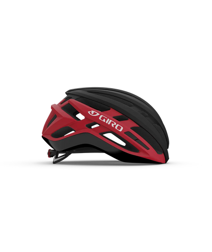 CASCO GIRO AGILIS MATE BLACK BRIGHT RED - Bianchi Store