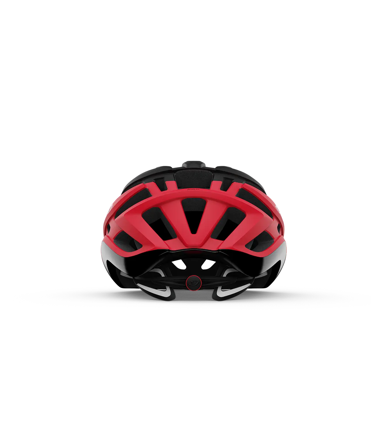 CASCO GIRO AGILIS MATE BLACK BRIGHT RED - Bianchi Store