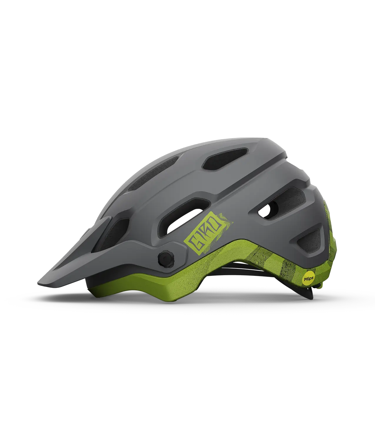 CASCO GIRO SOURCE MIPS MATE BLACK/ANODIZED LIME Giro