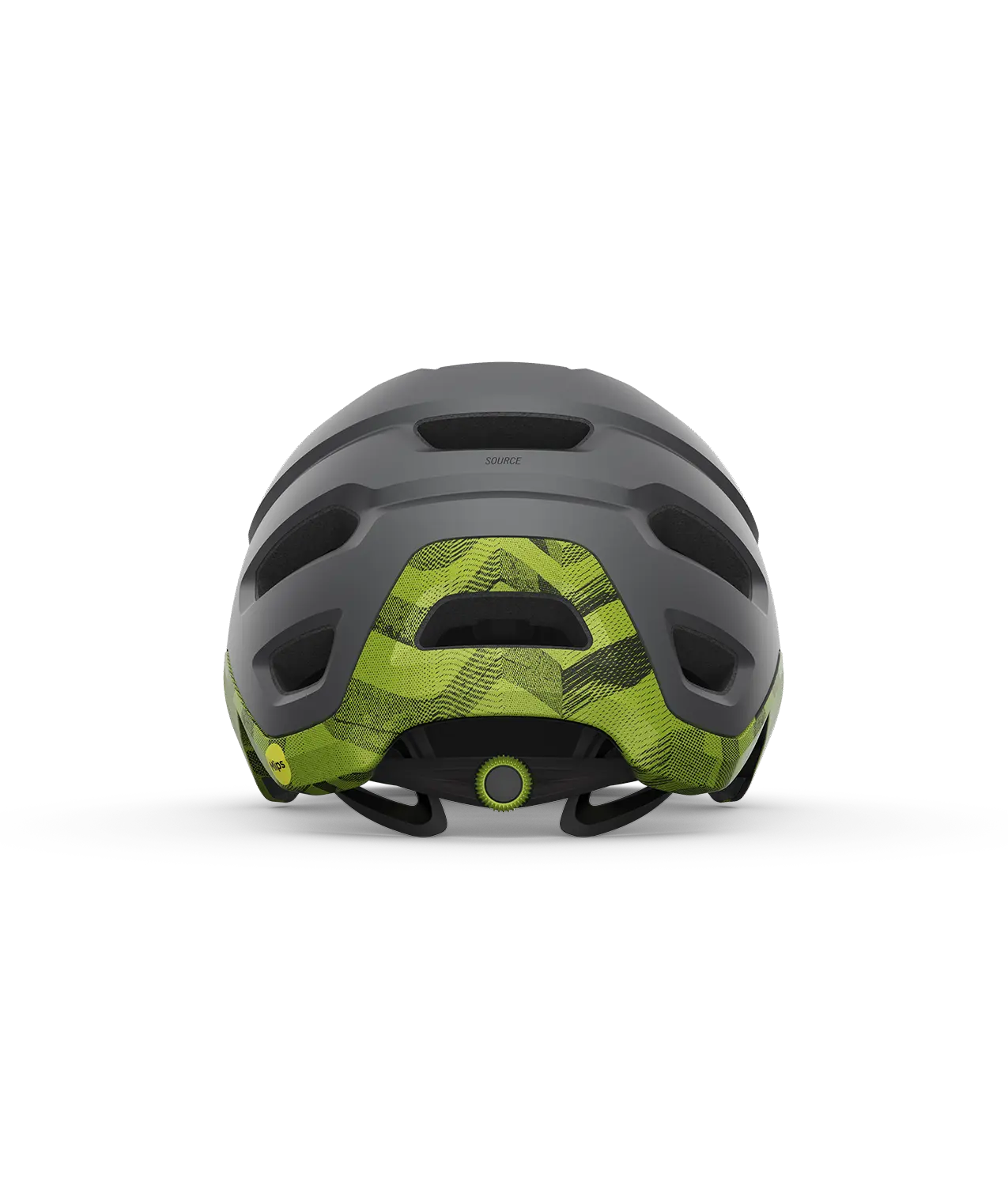 CASCO GIRO SOURCE MIPS MATE BLACK/ANODIZED LIME Giro