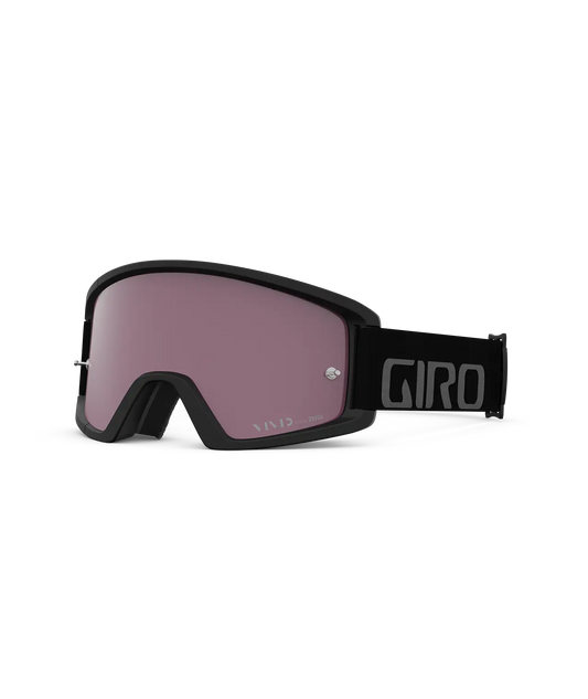 ANTIPARRA GIRO TAZZ MTB BLACK/GREY VIVID TRAIL/CLEAR - Bianchi Store