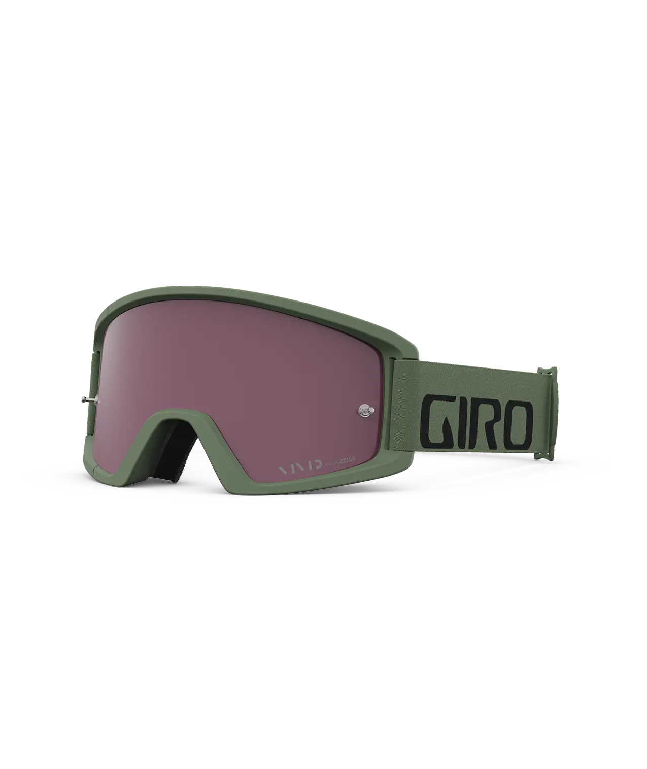 ANTIPARRA GIRO TAZZ MTB VIVID HEDGE GREEN TRAIL/CLEAR - Bianchi Store