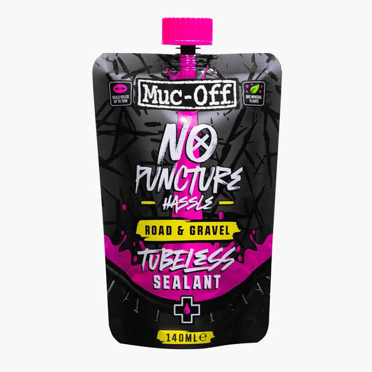 LIQUIDO TUBULAR NO PUNCTURE  RUTA Y GRAVEL MUC-OFF 140ML - Bianchi Store