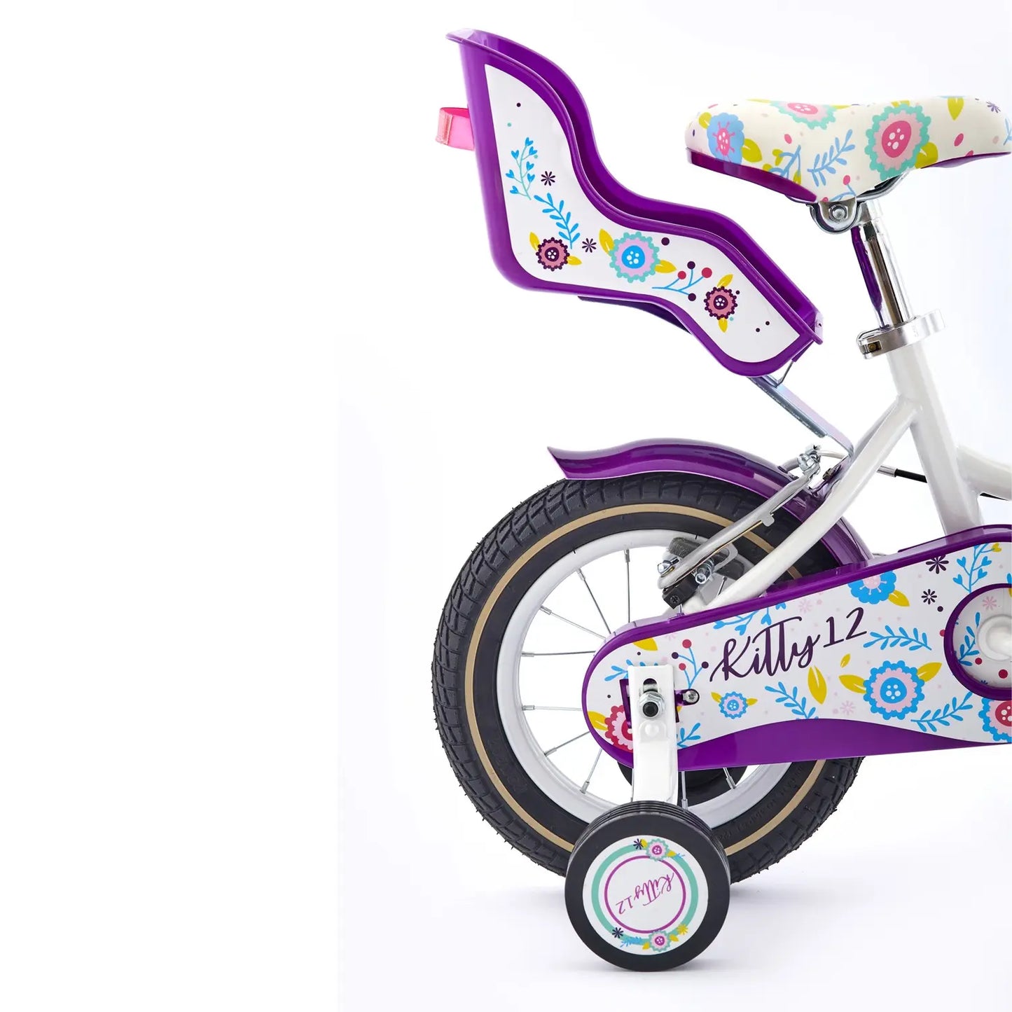 BICICLETA BIANCHI KITTY 12 BLANCO / LILA Bianchi