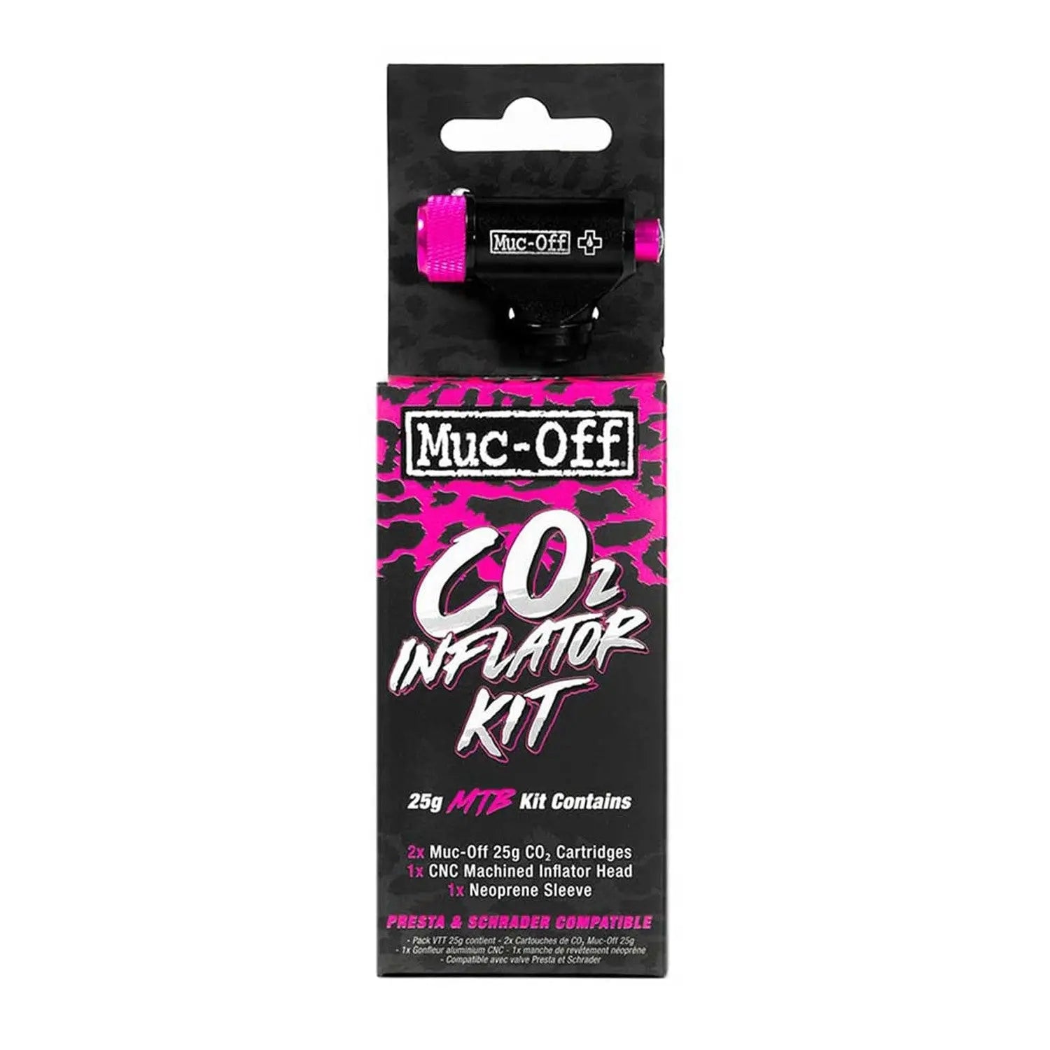 Kit CO2 inflador para MTB Muc-Off Muc-off