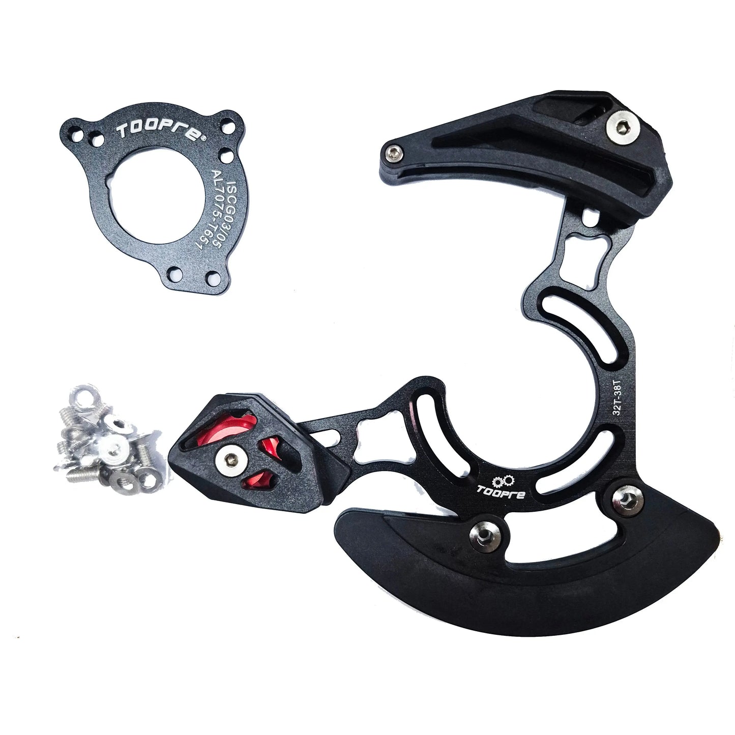 GUIA CADENA ANCLAJE ISCG03/05 ALUMINIO CON PROTECTOR - Bianchi Store