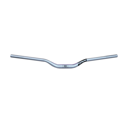 MANUBIO CRANK 800MM,45MM RISE SILVER LOGO NEGRO - Bianchi Store
