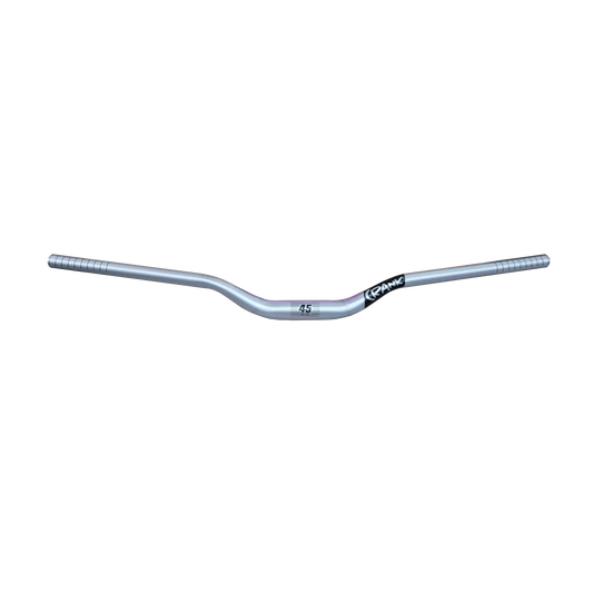 MANUBIO CRANK 800MM,45MM RISE SILVER LOGO NEGRO - Bianchi Store