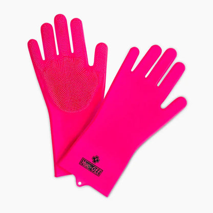 GUANTE DE LIMPIEZA PARA BICICLETA MUC-OFF DEEP SCRUBBER PINK Muc-off