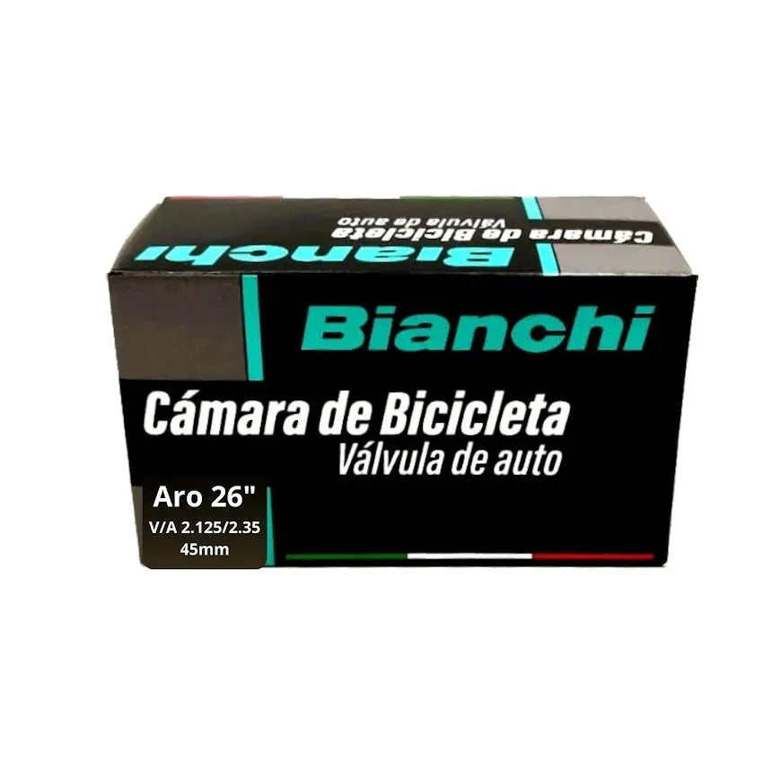 CAMARA BIANCHI ARO 26 V/AUTO EN CAJA 45 mm 2,125/2,35 - Bianchi Store