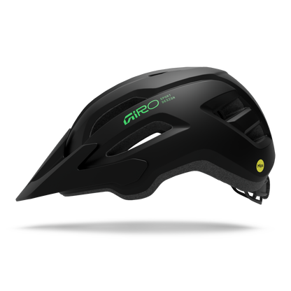 CASCO GIRO FIXTURE MIPS II MATTE BLACK/VIVID GREEN T/U JOVEN Giro