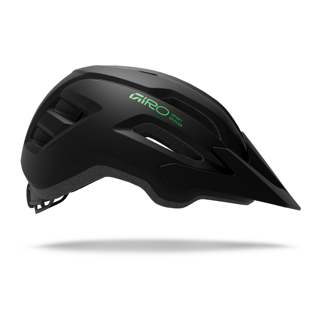 CASCO GIRO FIXTURE MIPS II MATTE BLACK/VIVID GREEN T/U JOVEN Giro