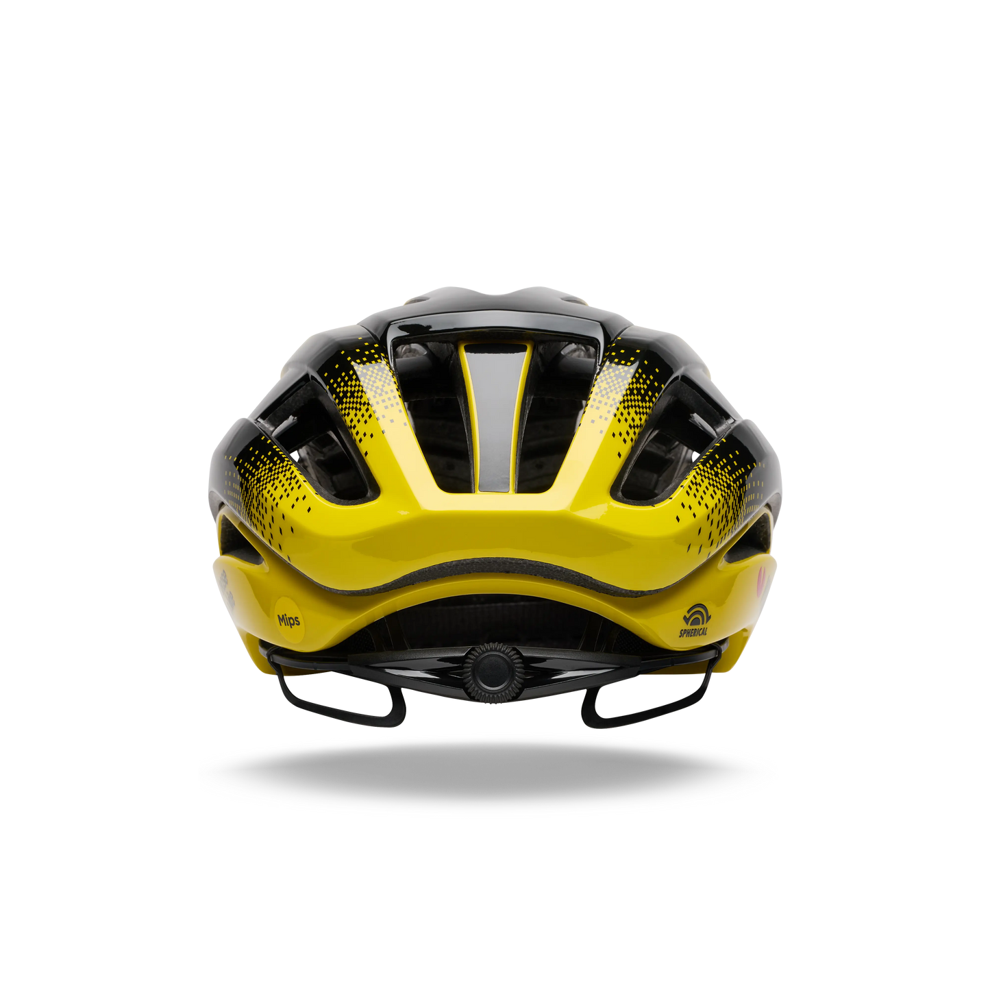 CASCO GIRO ARIES SPHERICAL GLOSS YELLOW/BLACK VISMA