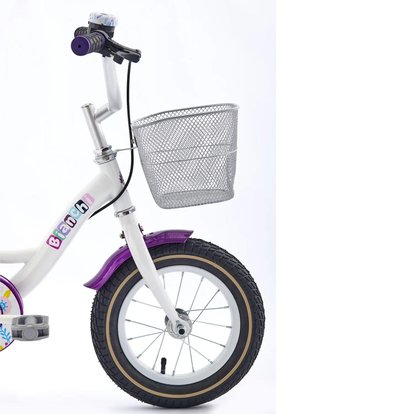 BICICLETA BIANCHI KITTY 12 BLANCO / LILA Bianchi