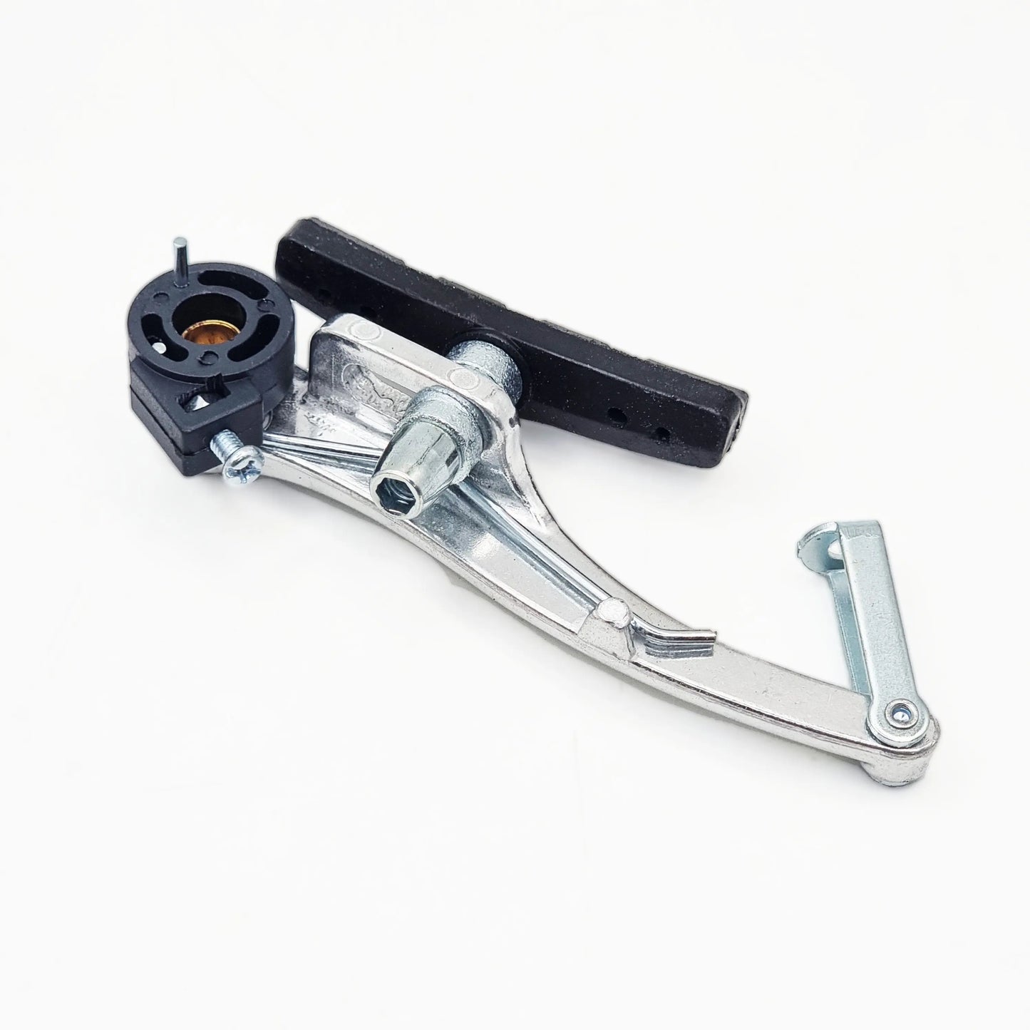 Freno V-Brake Alum C/Fundas Y Piolas Silver con gomas 70mm Bianchi