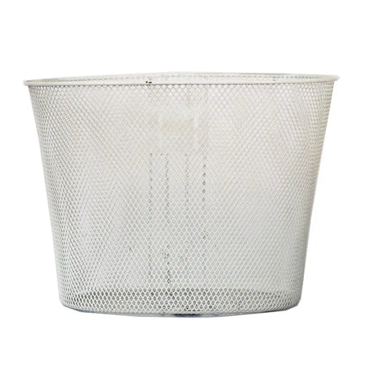 Canasto Acero Malla 37X25X26Cms Blanco Bianchi