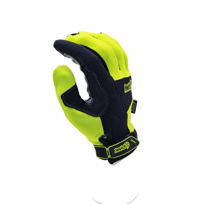 Guante Crank Largo Touch Highlight Yellow/Negro CRANK
