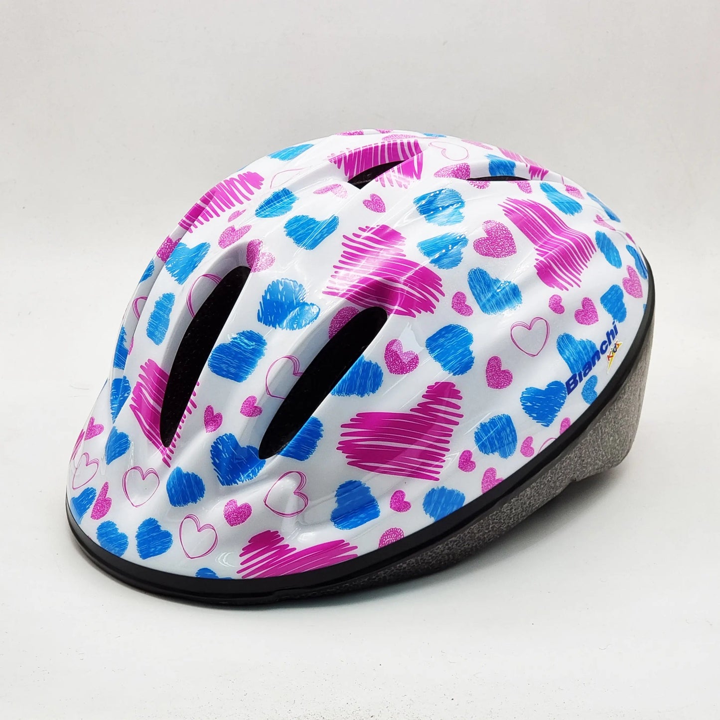 Combo Bianchi Niña (Casco+Protecciones) Bianchi