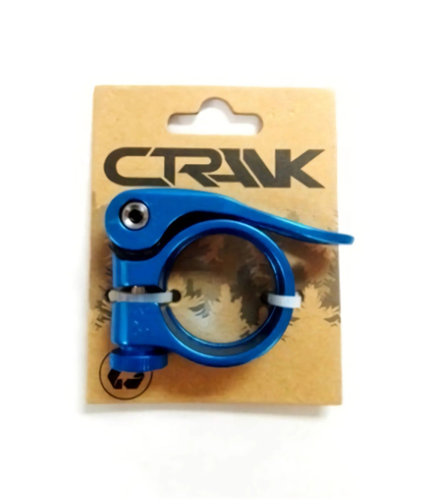 ABRAZADERA ASIENTO CRANK 31.8mm BLUE CRANK