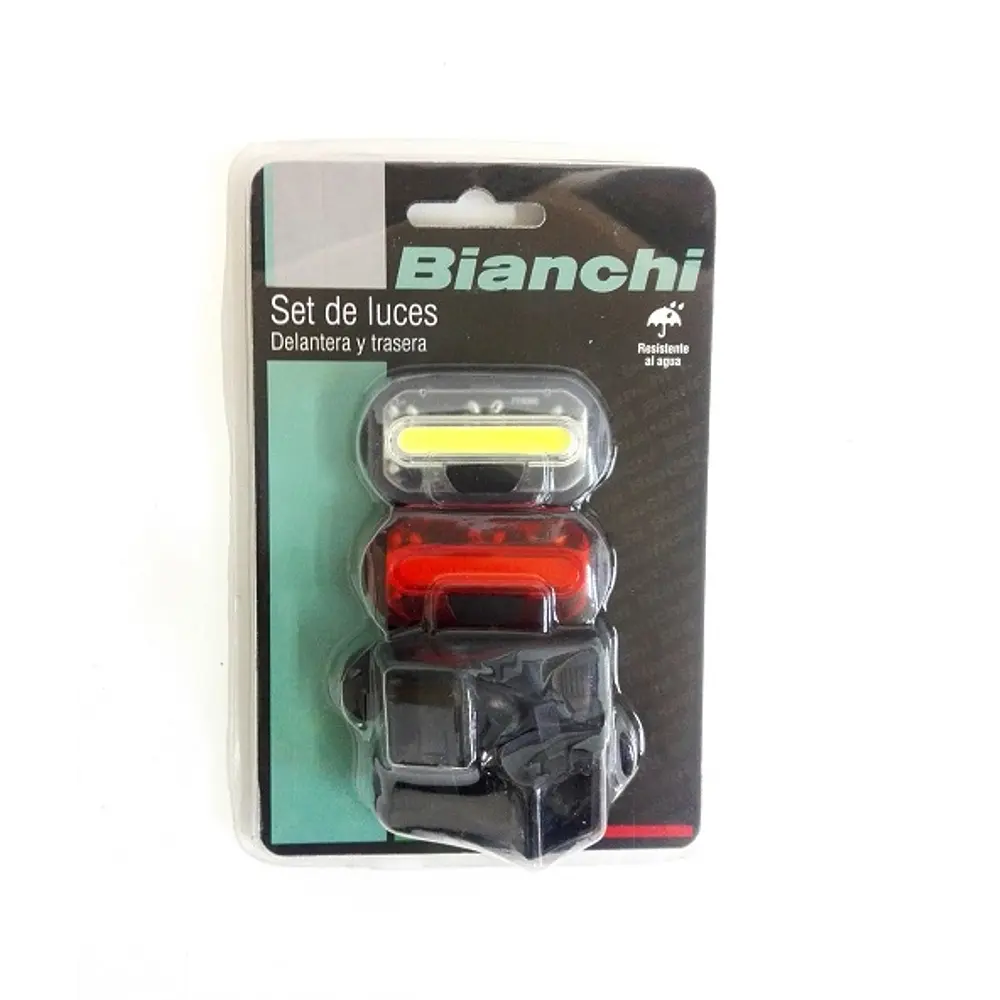SET LUCES BIANCHI WHITE-RED 6068 Bianchi