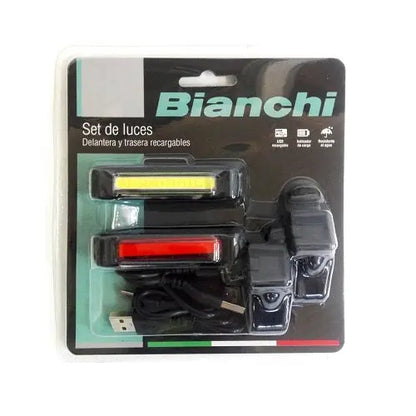 SET LUCES BIANCHI USB WHITE-RED (16 LED) Bianchi