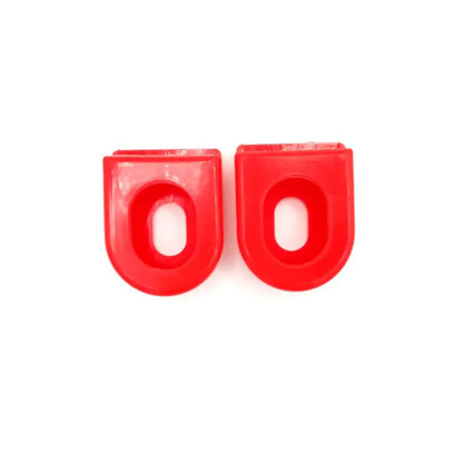 CUBRE BIELA DE PEDAL SILICONA ROJO Bianchi
