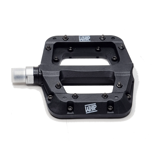PEDAL WHIP NYLON PIN METALICO ROD SELLADO BLACK Kapra