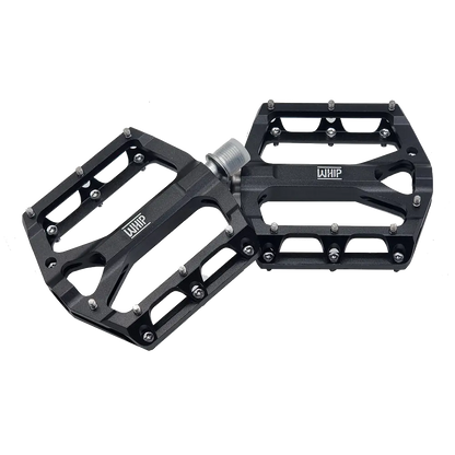 PEDAL WHIP CNC ALUMINIO ROD SELLADO EJE CR-MO BLACK WHIP