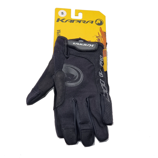 GUANTE KAPRA LOGO BLACK/BLACK - Bianchi Store
