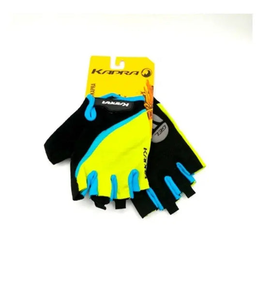 GUANTE KAPRA XC CYAN/YELLOW Kapra