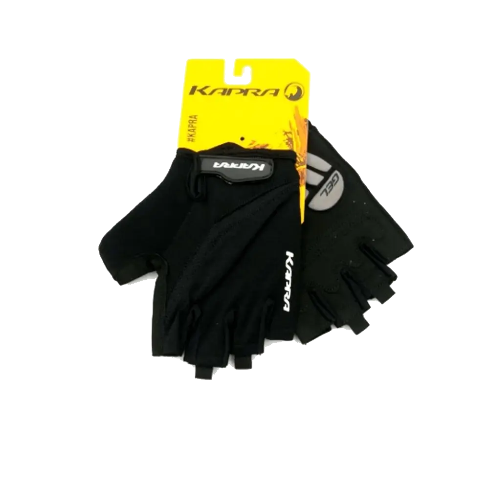 GUANTE KAPRA XC LOGO BLACK/BLACK Kapra