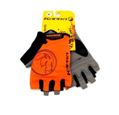 GUANTE KAPRA XC LOGO BLACK/ORANGE Kapra