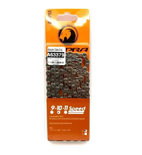 CADENA 10V PERFORADA SILVER 1/2"X3/32"X116L - Bianchi Store