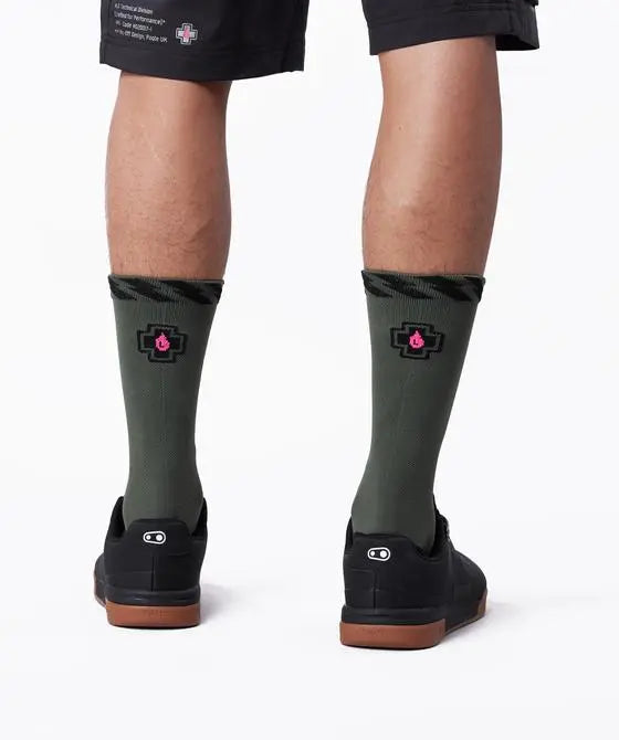 Muc-Off Technical Socks 9-11 GREEN (20464) Muc-off