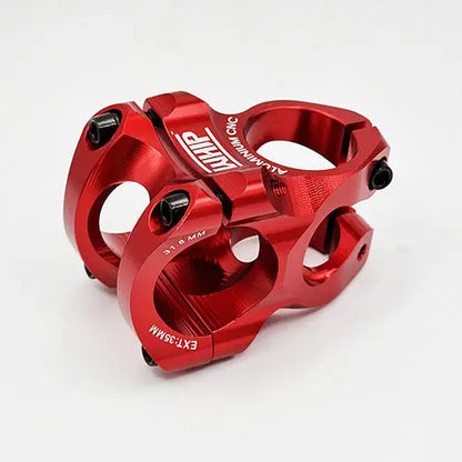 TEE DE BICICLETA WHIP ALEACION CNC 286X318MM 35MM ROJO - Bianchi Store