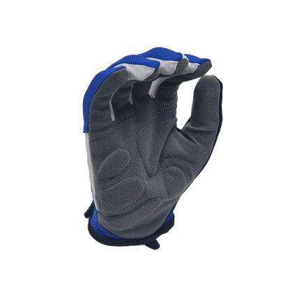 GUANTE BIANCHI FULL FINGERS BLUE/WHITE - Bianchi Store