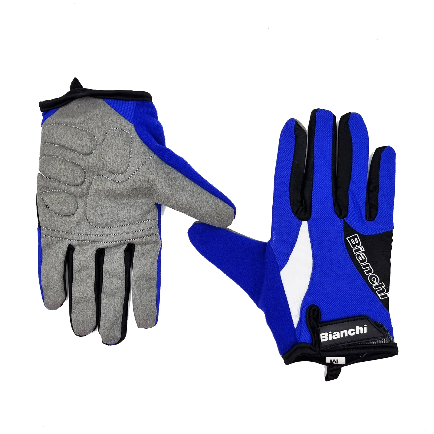 GUANTE BIANCHI FULL FINGERS BLUE/BLACK/WHITE - Bianchi Store