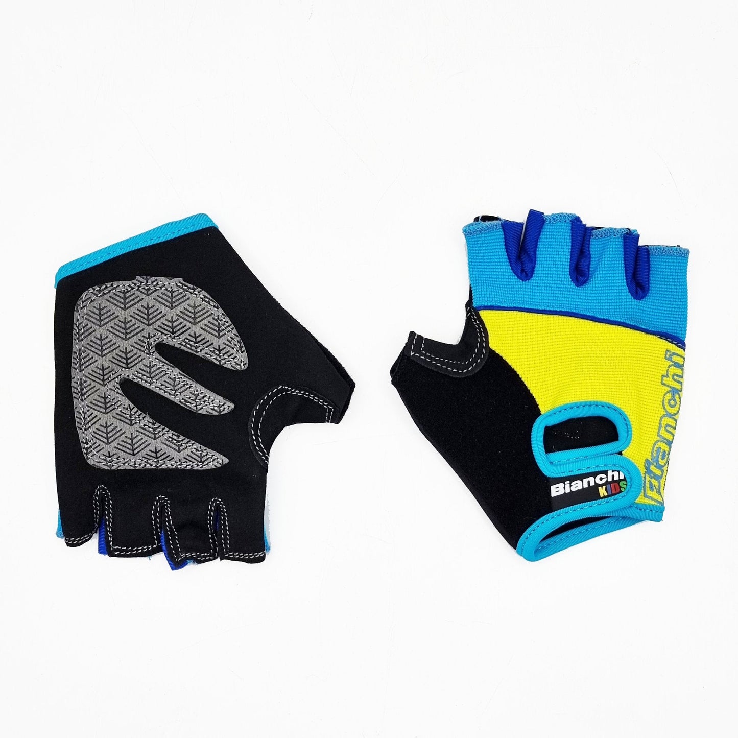 GUANTE BIANCHI NIÑO LIGHT BLUE/YELLOW Bianchi