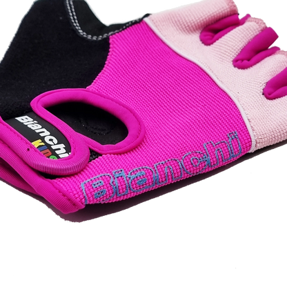 GUANTE BIANCHI NIÑA LIGHT PINK/MAGENTA